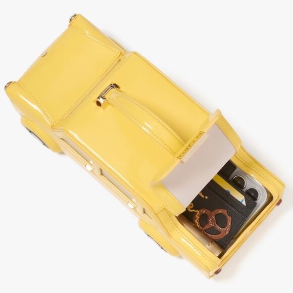 Kate Spade Big Apple NYC 3D Taxi Crossbody Bag - Picture 6 of 8